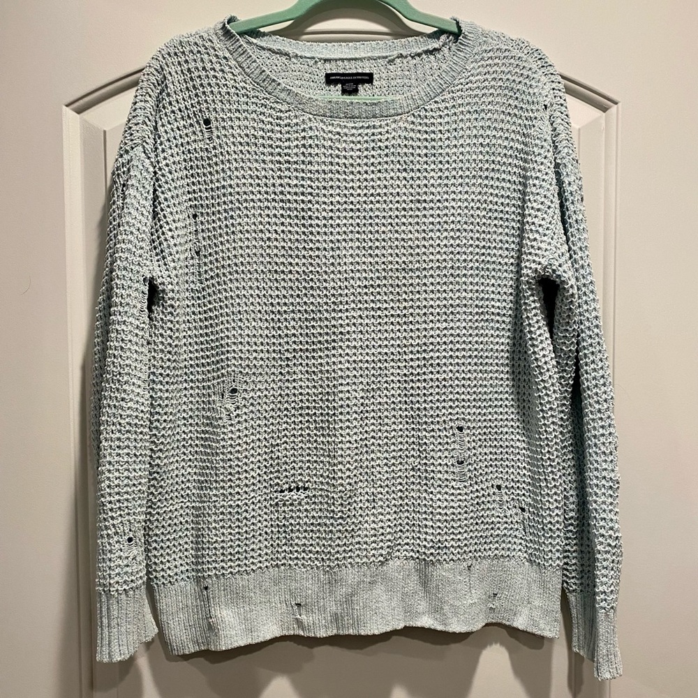 American Eagle Distressed Sweater